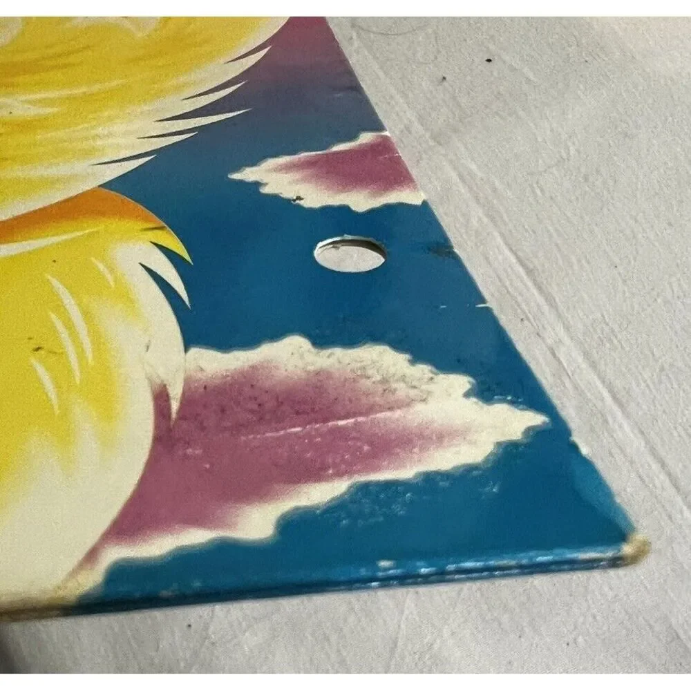 Vintage Lisa Frank‎ Bifold 3 Hole Pocket Folder Golden Lab Puppy With Ball
